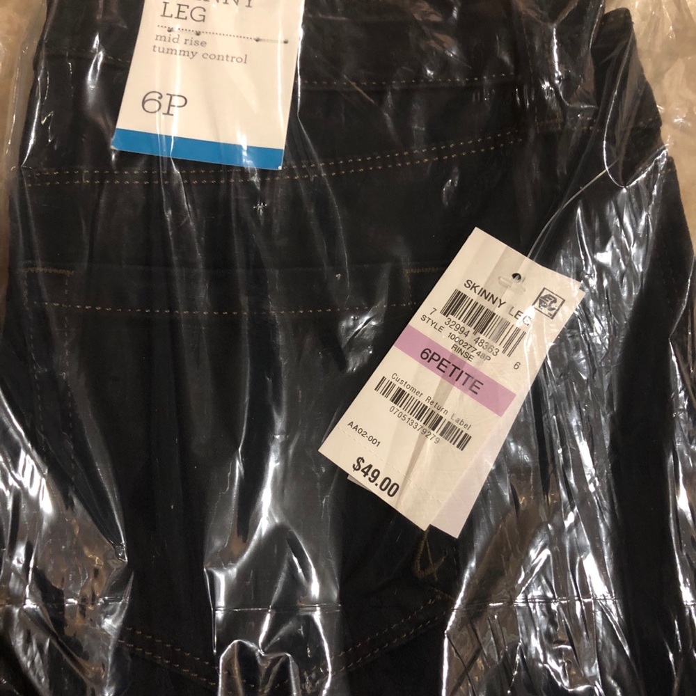 Women’s Style & Co. Petite skinny jeans size 6p